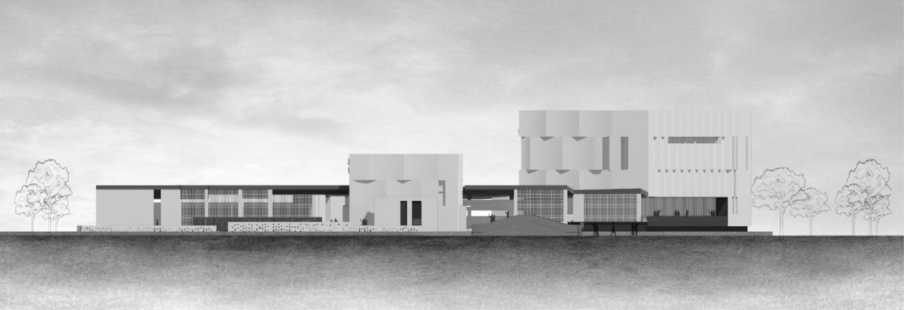 BIM建筑|桐乡市红色文化教育中心 / 清上造社 BIM建筑|桐乡市红色文化教育中心 / 清上造社