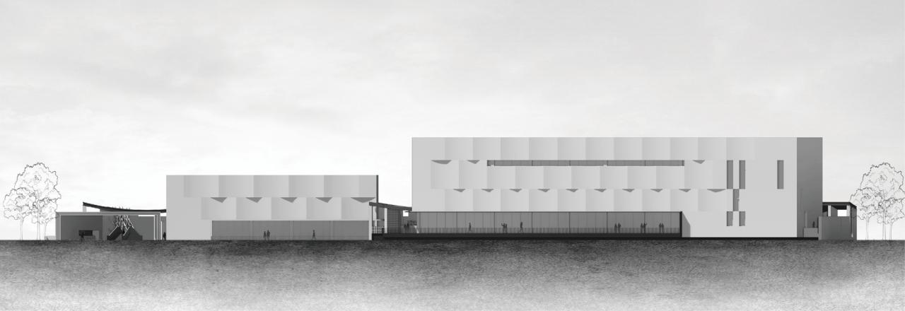 BIM建筑|桐乡市红色文化教育中心 / 清上造社 BIM建筑|桐乡市红色文化教育中心 / 清上造社