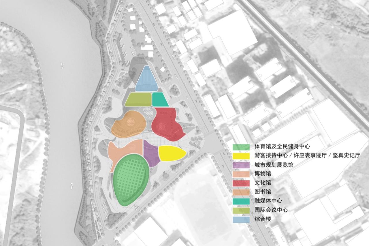 BIM建筑|广东梅州丰顺文体中心 / 深圳迈思建筑设计有限公司 BIM建筑|广东梅州丰顺文体中心 / 深圳迈思建筑设计有限公司