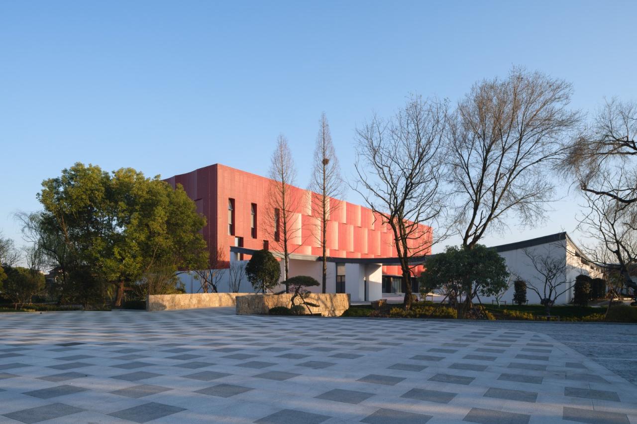BIM建筑|桐乡市红色文化教育中心 / 清上造社 BIM建筑|桐乡市红色文化教育中心 / 清上造社