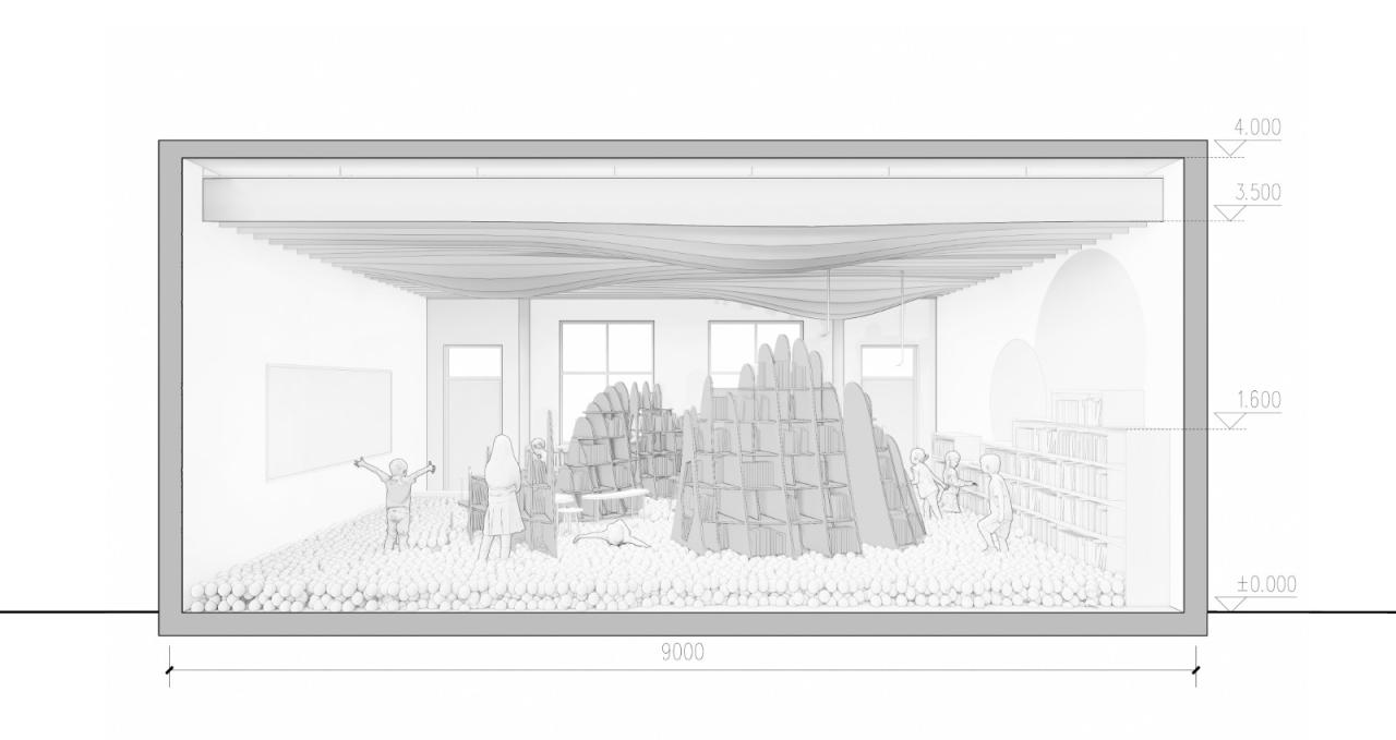 BIM建筑|公益·云丘书屋丨西部阳光×杰典建筑 BIM建筑|公益·云丘书屋丨西部阳光×杰典建筑