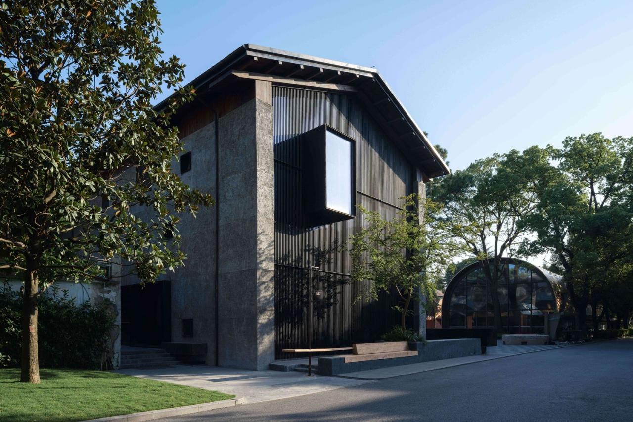 BIM建筑|虚怀若谷,犹如半仓:半仓,上海 / 本哲建筑 BIM建筑|虚怀若谷,犹如半仓:半仓,上海 / 本哲建筑