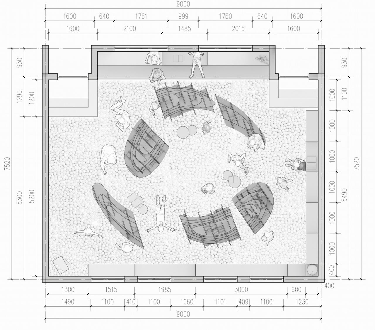 BIM建筑|公益·云丘书屋丨西部阳光×杰典建筑 BIM建筑|公益·云丘书屋丨西部阳光×杰典建筑