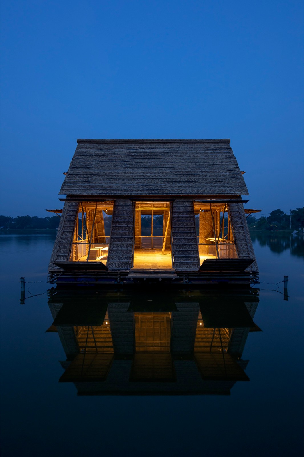 BIM建筑|适应气候变化,漂浮竹屋 / H&P Architects BIM建筑|适应气候变化,漂浮竹屋 / H&P Architects