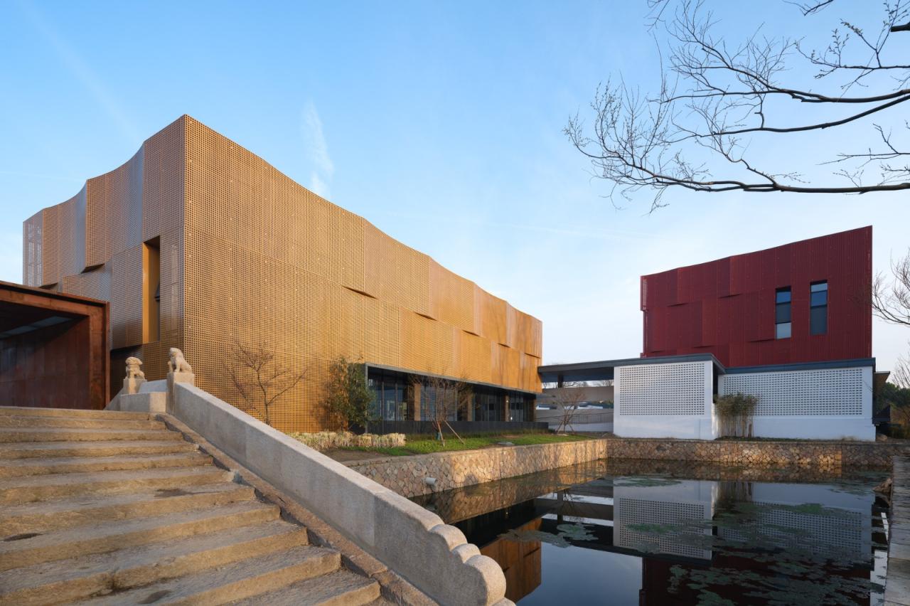 BIM建筑|桐乡市红色文化教育中心 / 清上造社 BIM建筑|桐乡市红色文化教育中心 / 清上造社