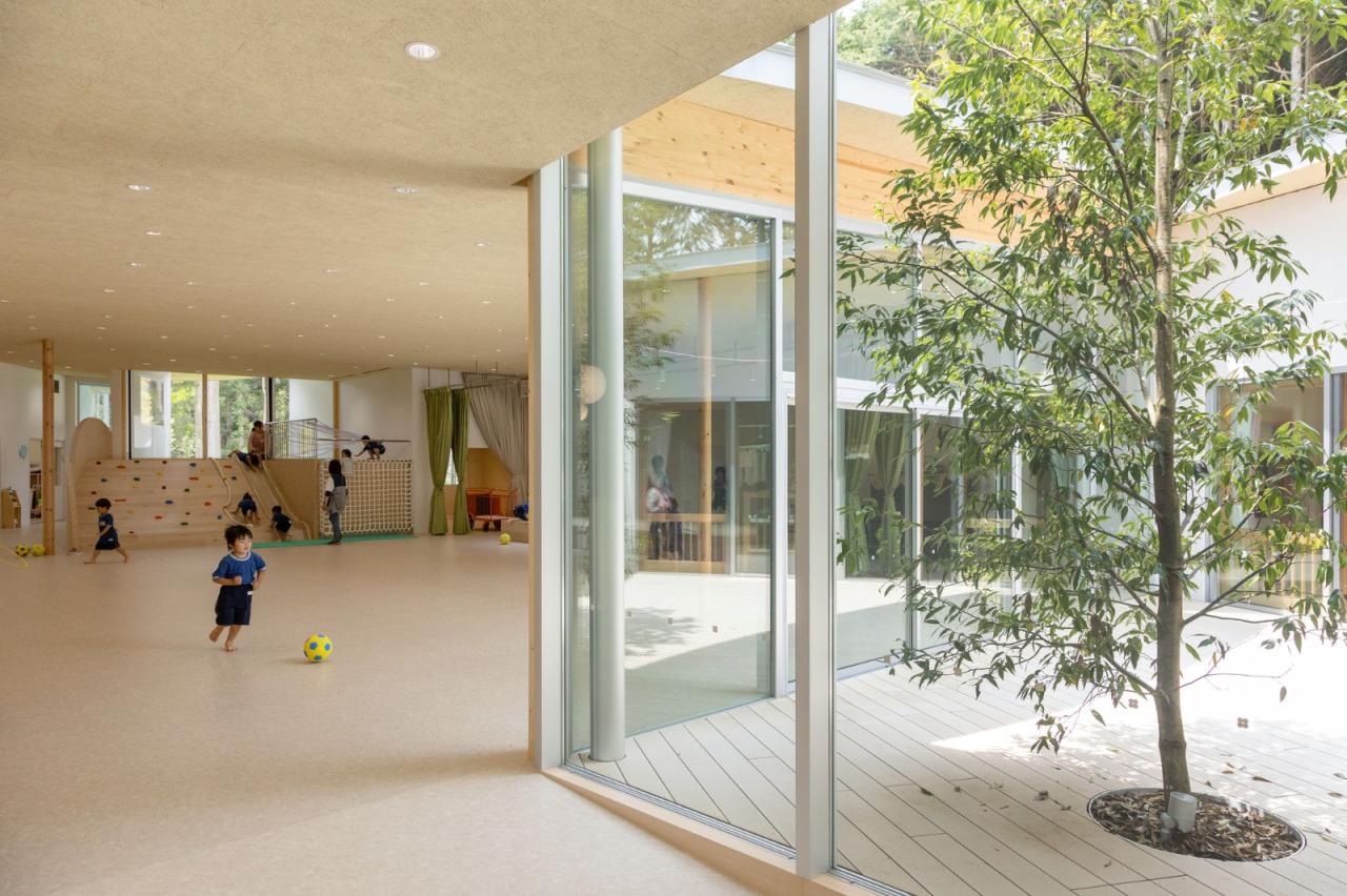 BIM建筑|儿童的森林托儿所 / 山下贵成建筑设计 BIM建筑|儿童的森林托儿所 / 山下贵成建筑设计