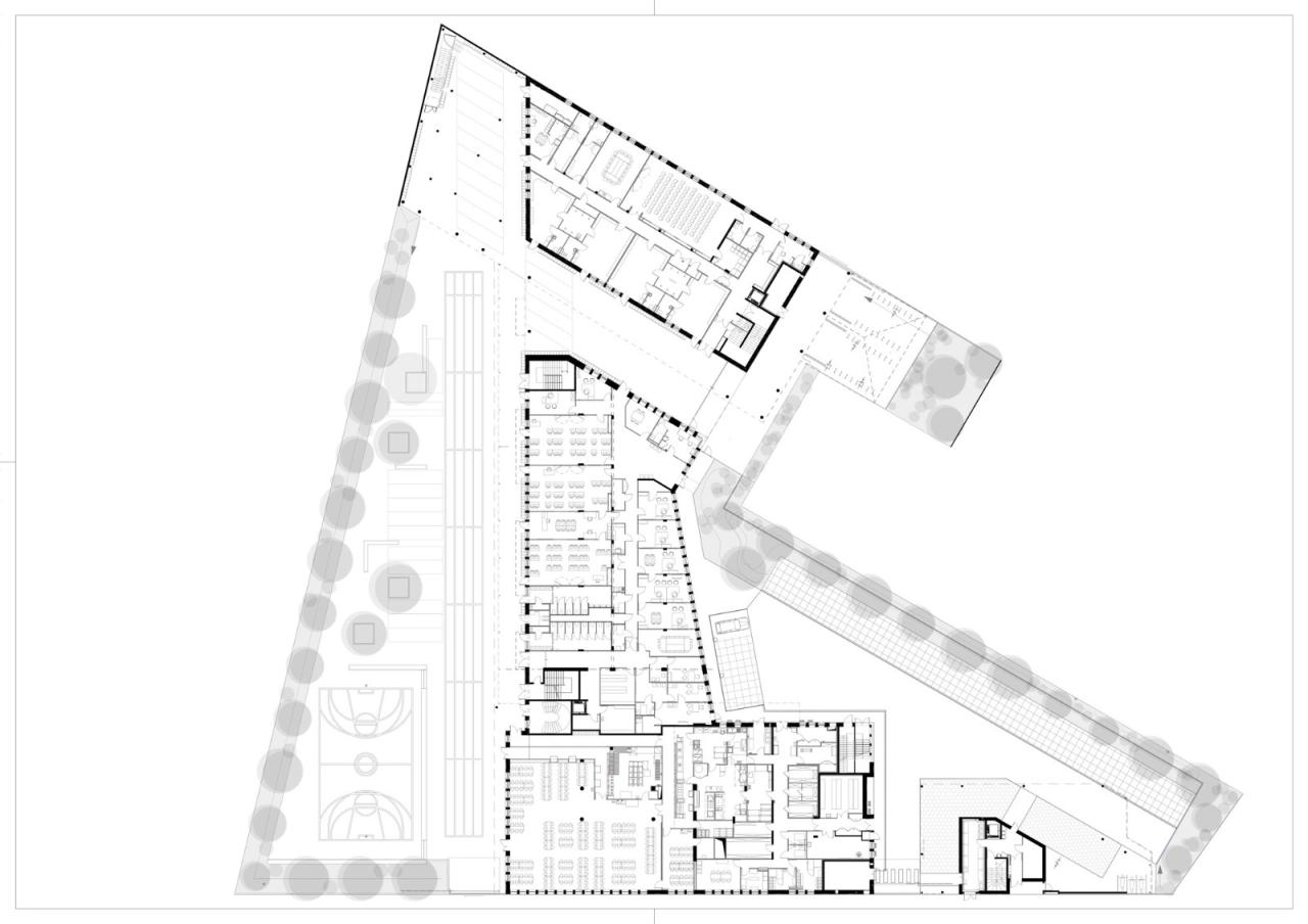 BIM建筑|瓦伦顿 Samuel-Paty 中学 / Archipente BIM建筑|瓦伦顿 Samuel-Paty 中学 / Archipente