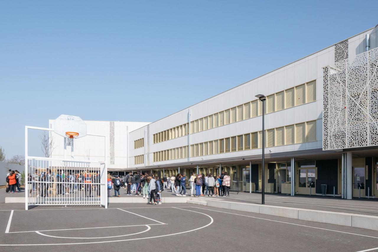 BIM建筑|瓦伦顿 Samuel-Paty 中学 / Archipente BIM建筑|瓦伦顿 Samuel-Paty 中学 / Archipente
