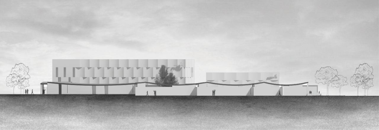 BIM建筑|桐乡市红色文化教育中心 / 清上造社 BIM建筑|桐乡市红色文化教育中心 / 清上造社