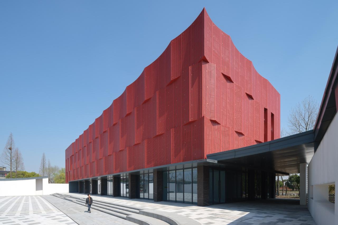 BIM建筑|桐乡市红色文化教育中心 / 清上造社 BIM建筑|桐乡市红色文化教育中心 / 清上造社