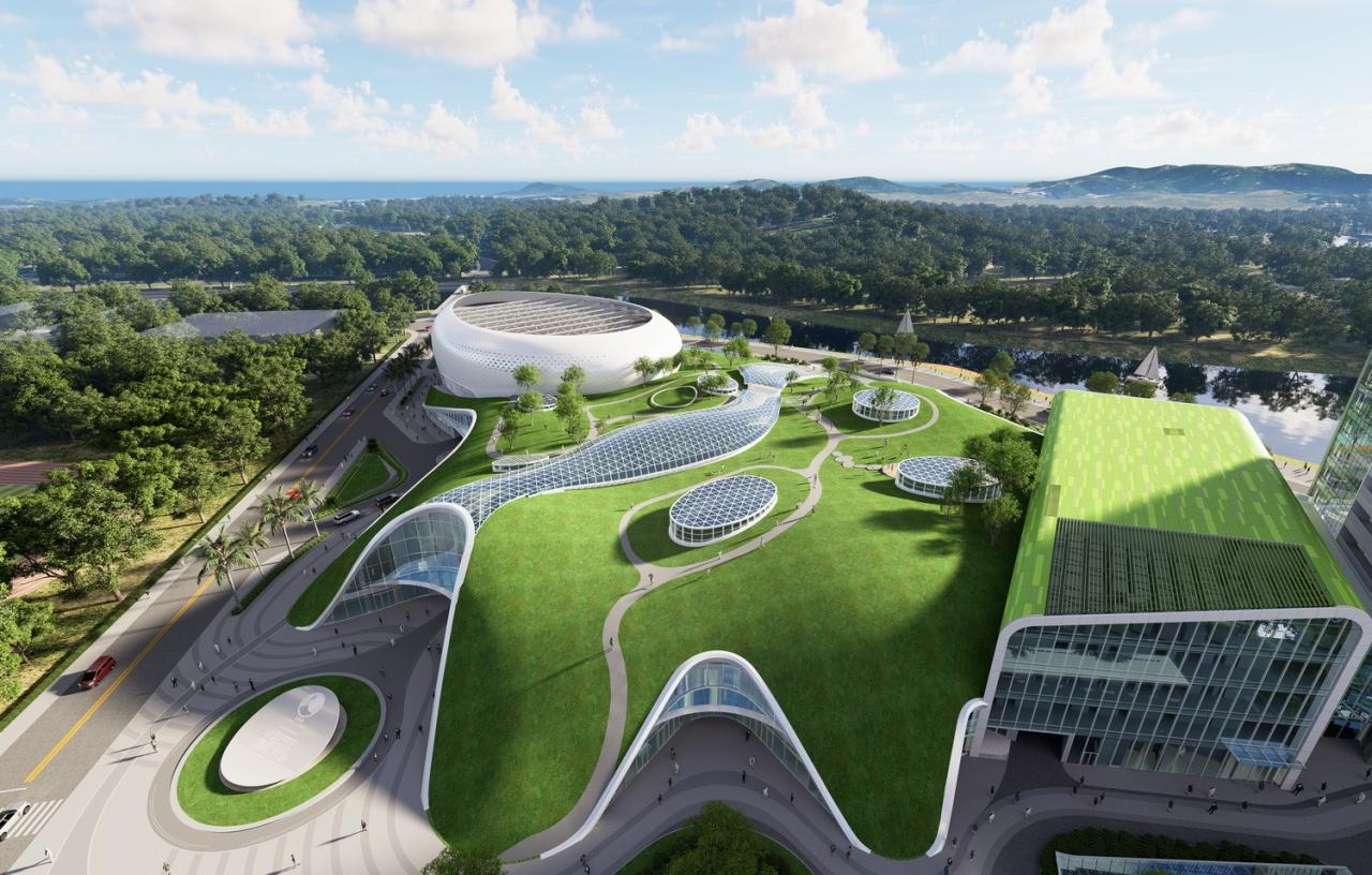 BIM建筑|广东梅州丰顺文体中心 / 深圳迈思建筑设计有限公司 BIM建筑|广东梅州丰顺文体中心 / 深圳迈思建筑设计有限公司