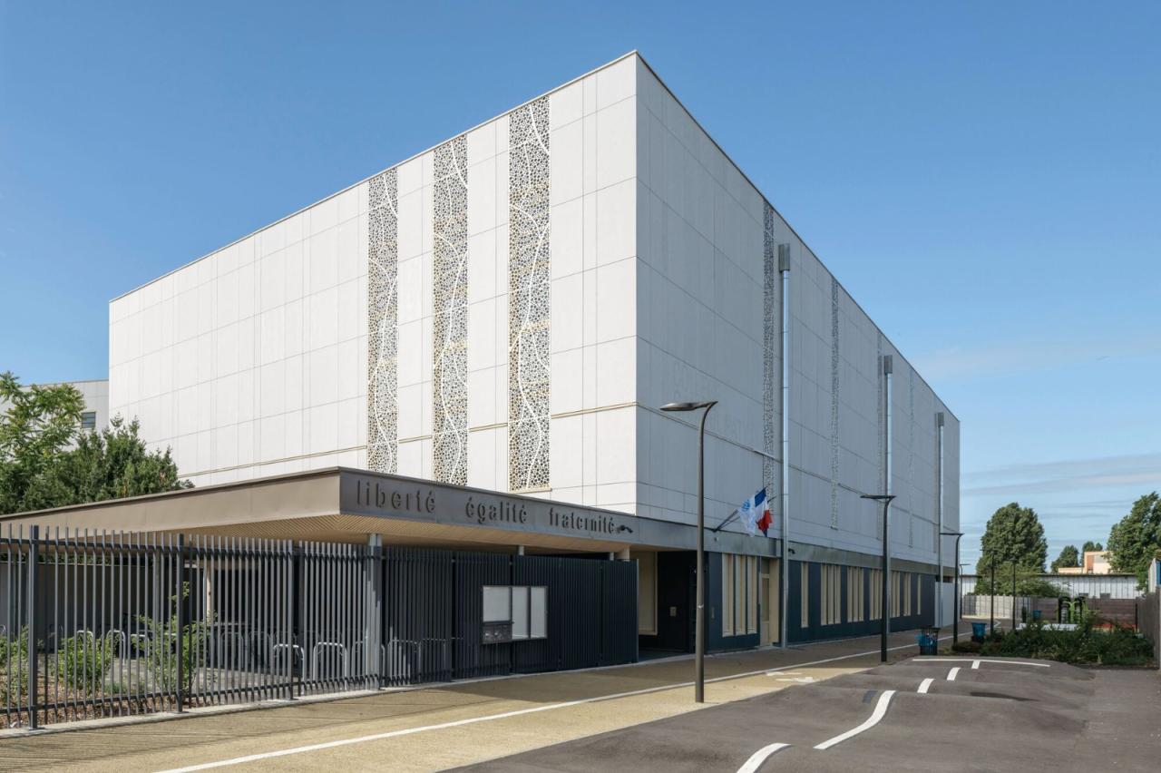 BIM建筑|瓦伦顿 Samuel-Paty 中学 / Archipente BIM建筑|瓦伦顿 Samuel-Paty 中学 / Archipente