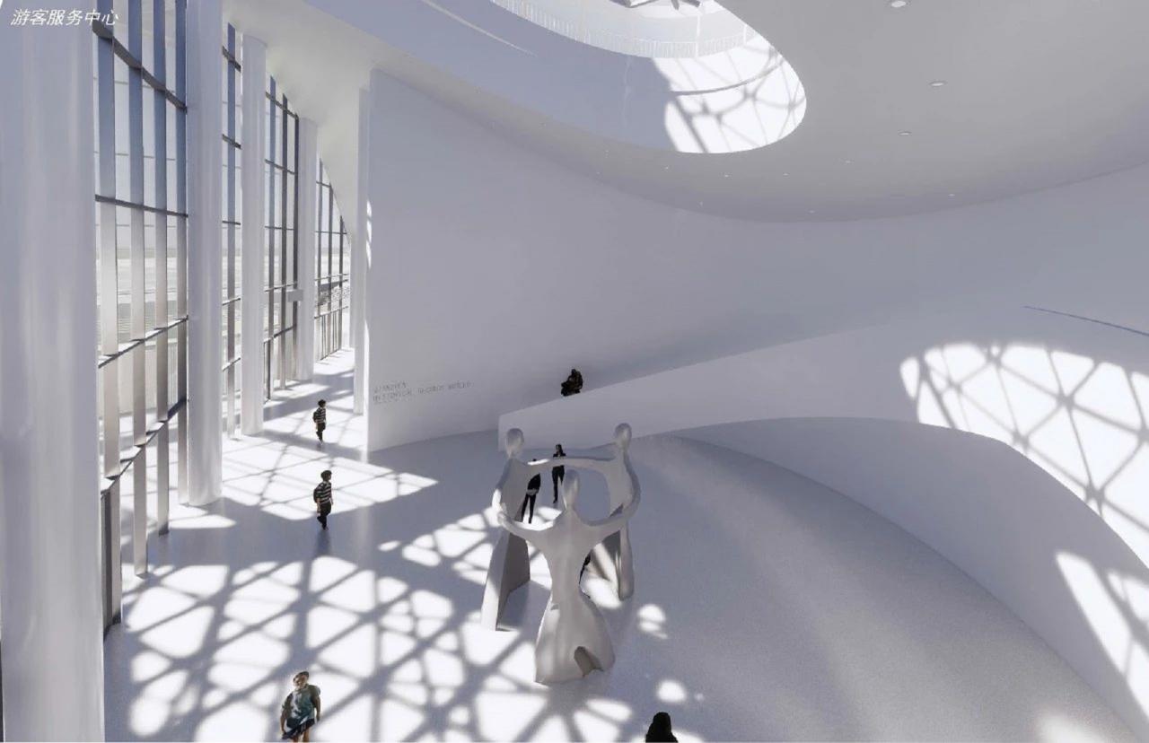 BIM建筑|广东梅州丰顺文体中心 / 深圳迈思建筑设计有限公司 BIM建筑|广东梅州丰顺文体中心 / 深圳迈思建筑设计有限公司