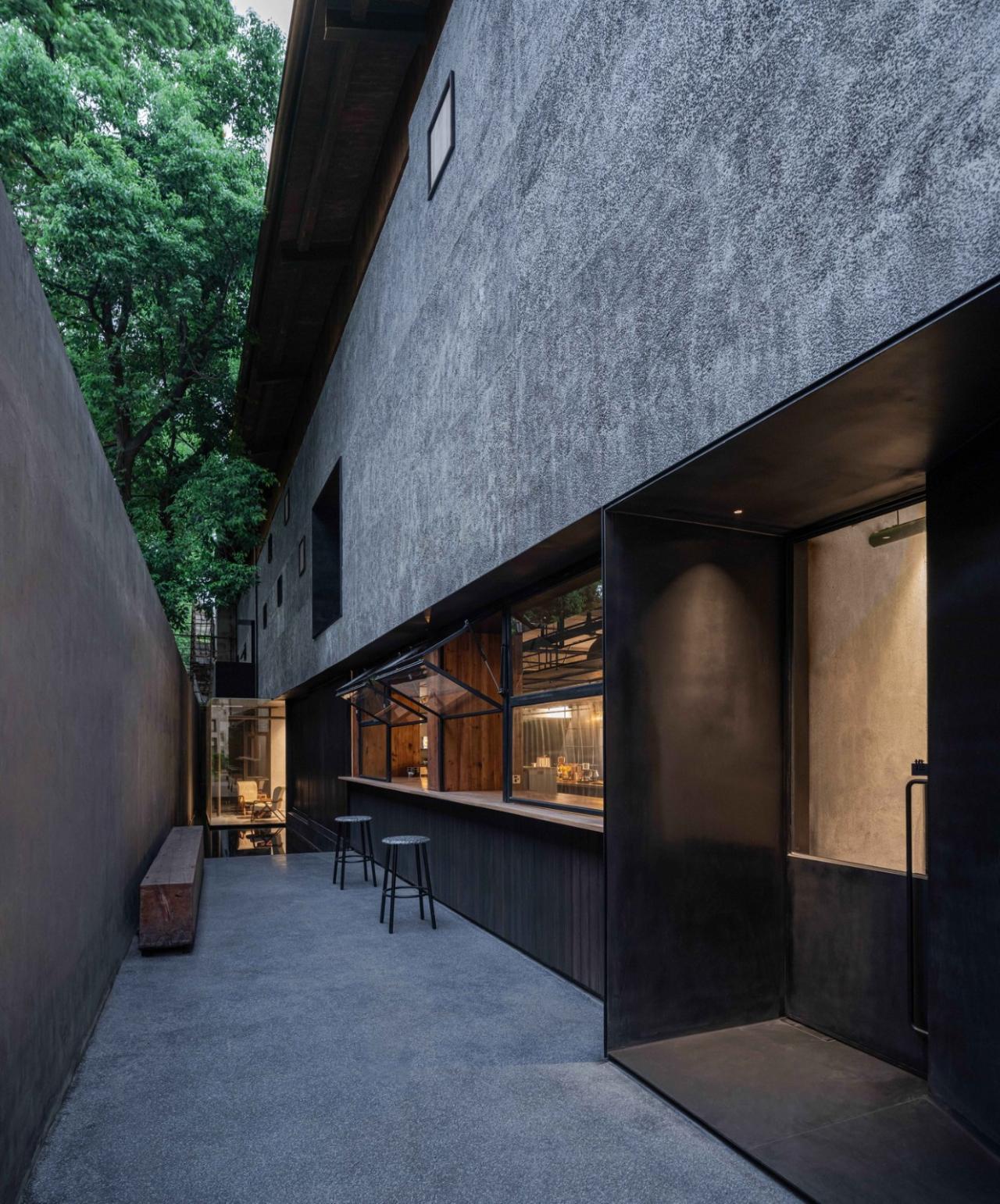 BIM建筑|虚怀若谷,犹如半仓:半仓,上海 / 本哲建筑 BIM建筑|虚怀若谷,犹如半仓:半仓,上海 / 本哲建筑