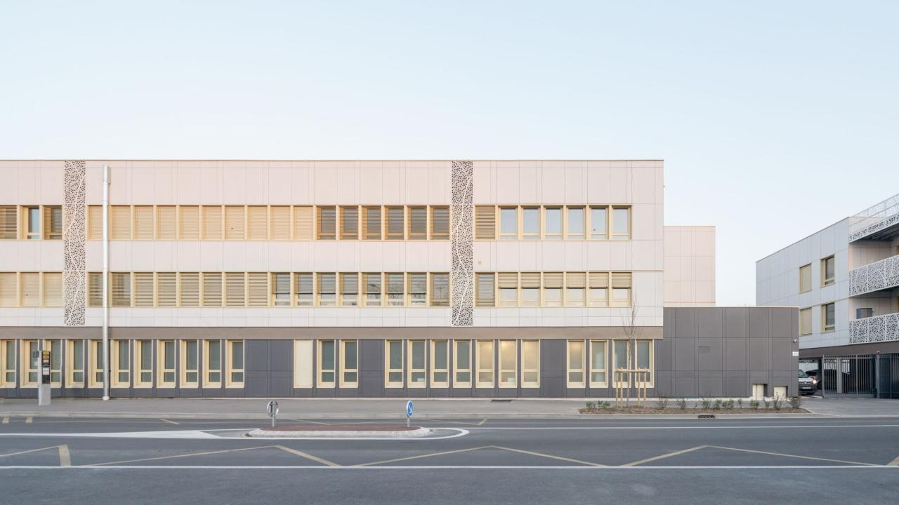 BIM建筑|瓦伦顿 Samuel-Paty 中学 / Archipente BIM建筑|瓦伦顿 Samuel-Paty 中学 / Archipente