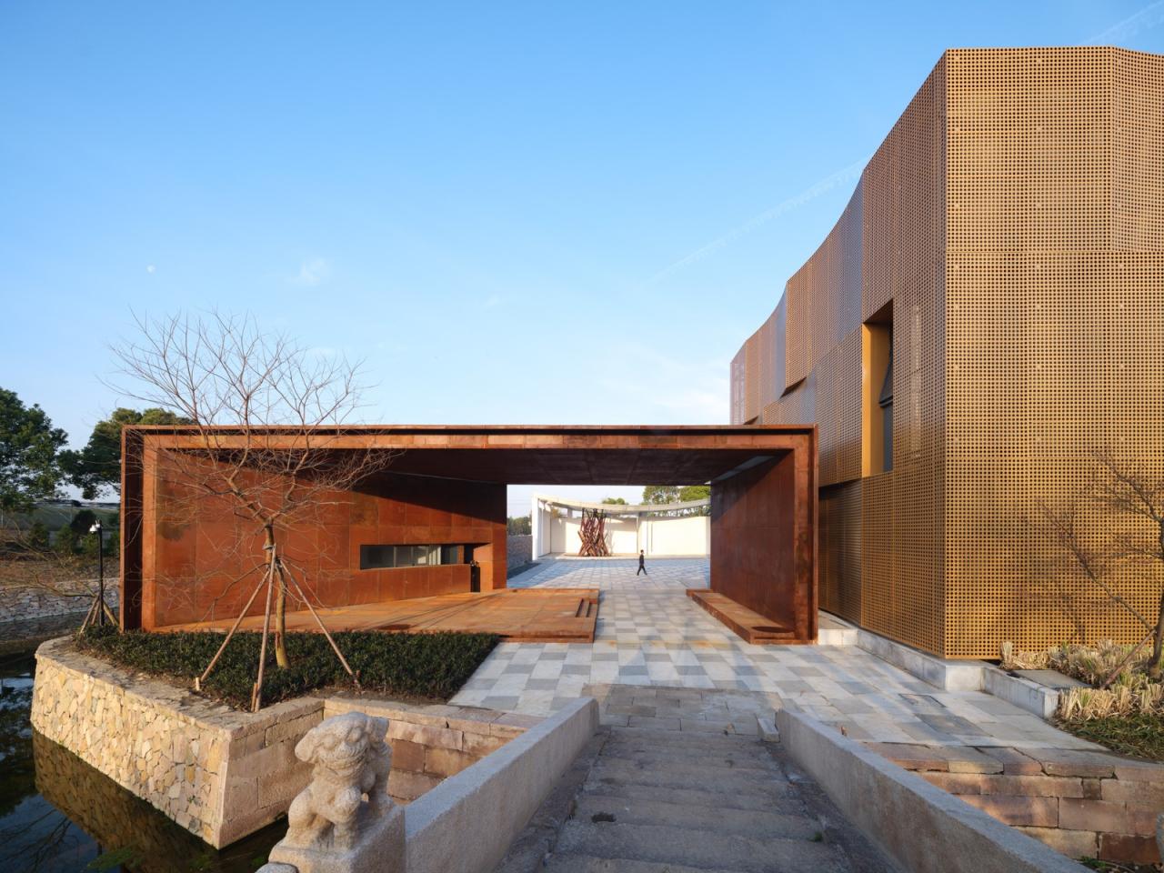 BIM建筑|桐乡市红色文化教育中心 / 清上造社 BIM建筑|桐乡市红色文化教育中心 / 清上造社