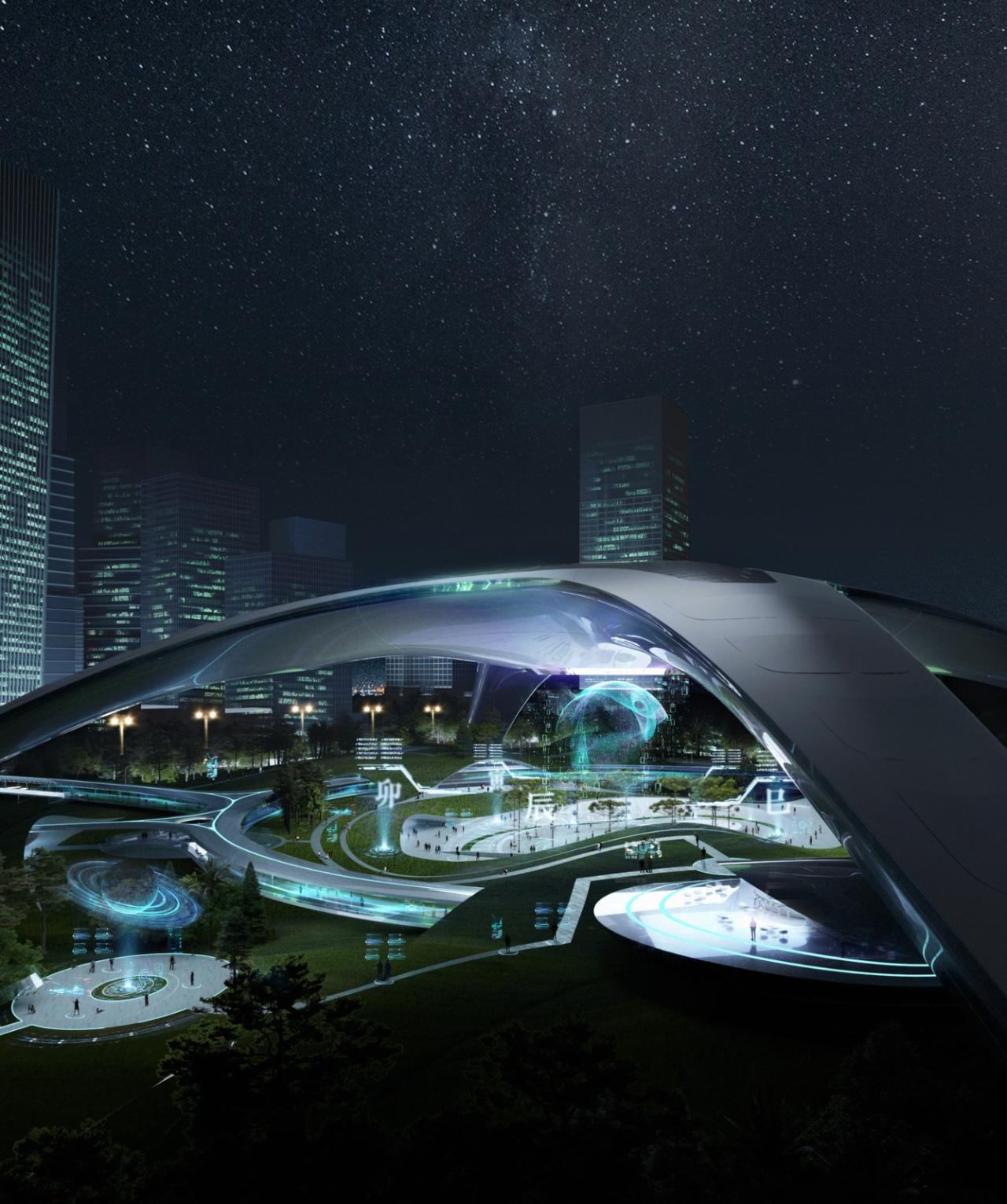 BIM建筑|深圳超核绿芯 / MAD马岩松 BIM建筑|深圳超核绿芯 / MAD马岩松