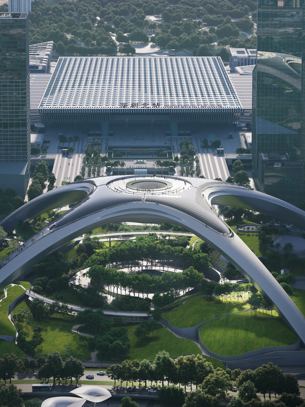 BIM建筑|深圳超核绿芯 / MAD马岩松 BIM建筑|深圳超核绿芯 / MAD马岩松