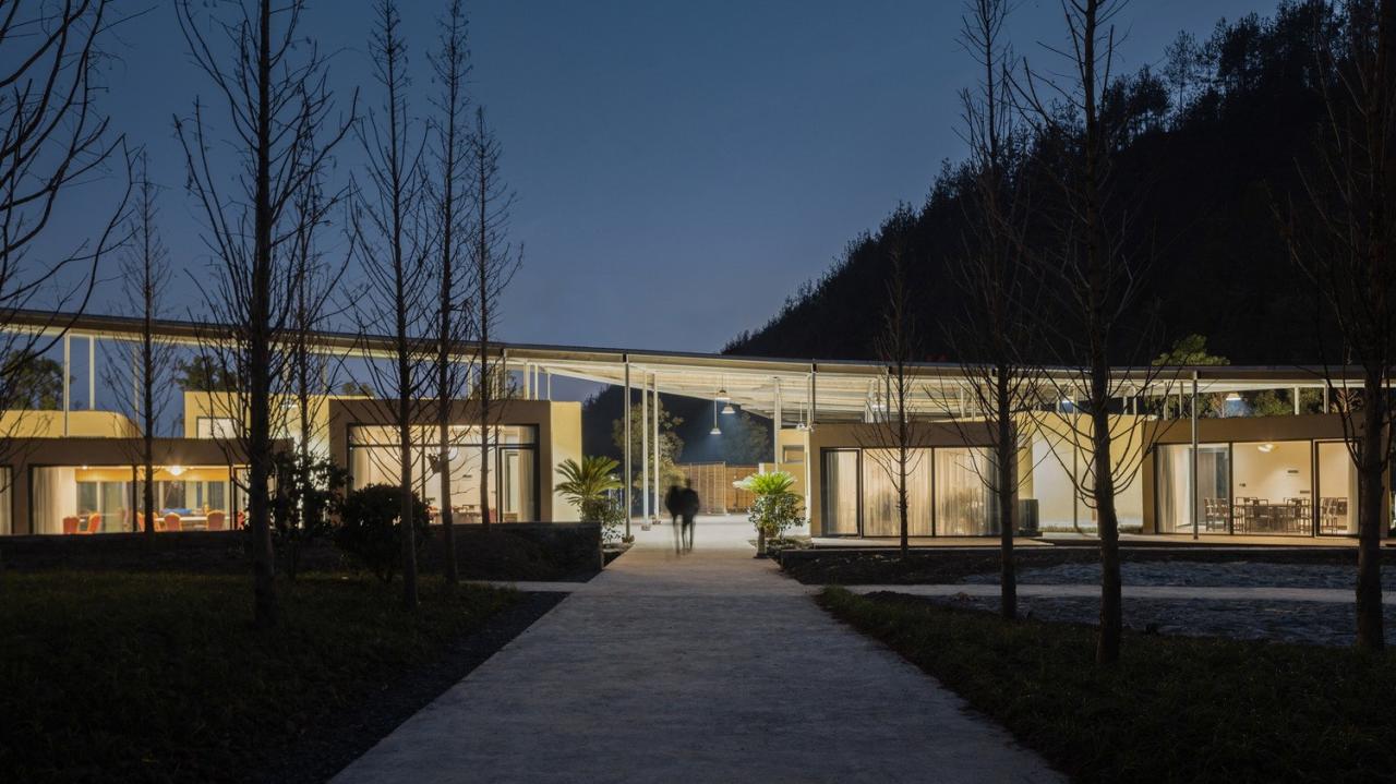 BIM建筑|五福山水龙家宴餐厅 / 小写建筑 BIM建筑|五福山水龙家宴餐厅 / 小写建筑