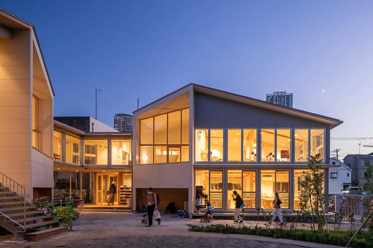 BIM建筑|大风车,鹿岛田托儿所 / TERRAIN architects BIM建筑|大风车,鹿岛田托儿所 / TERRAIN architects