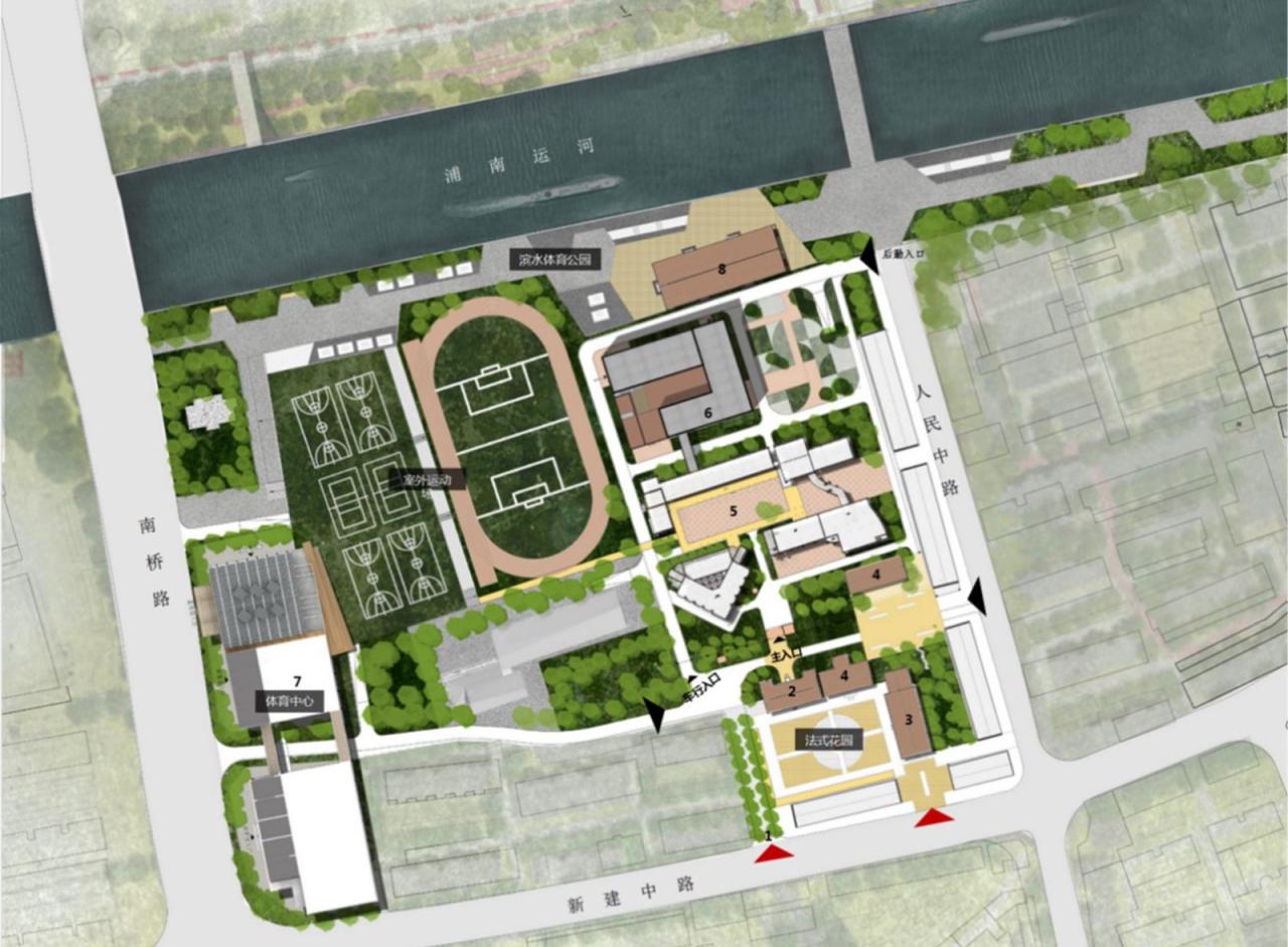 BIM建筑|上海南桥书院 / 南沙原创建筑设计工作室 BIM建筑|上海南桥书院 / 南沙原创建筑设计工作室