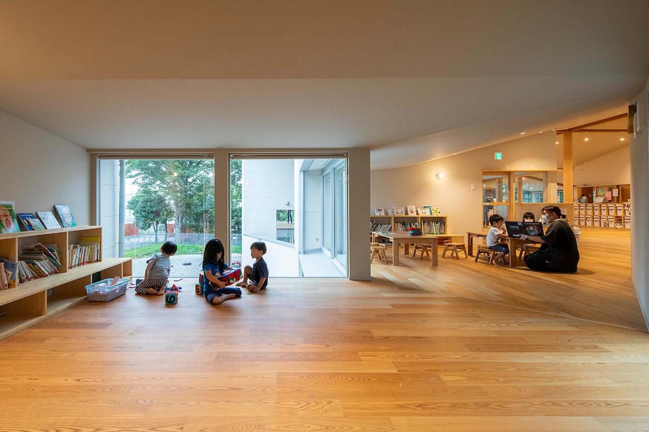 BIM建筑|大风车,鹿岛田托儿所 / TERRAIN architects BIM建筑|大风车,鹿岛田托儿所 / TERRAIN architects