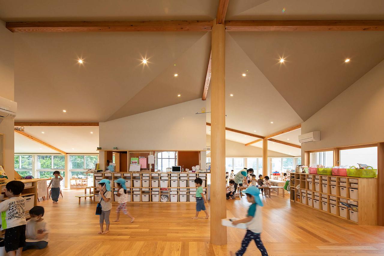 BIM建筑|大风车,鹿岛田托儿所 / TERRAIN architects BIM建筑|大风车,鹿岛田托儿所 / TERRAIN architects