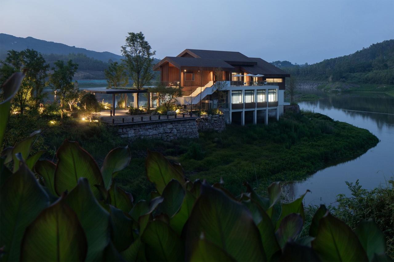 BIM建筑|涪陵慧谷湖科创小镇白鹭湾示范区 / 悦集建筑 BIM建筑|涪陵慧谷湖科创小镇白鹭湾示范区 / 悦集建筑