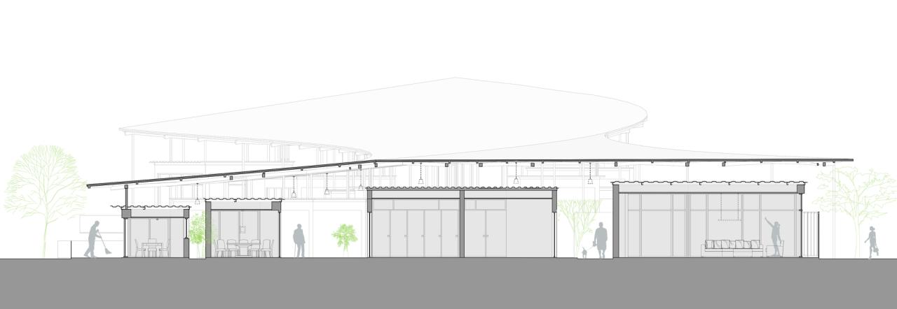 BIM建筑|五福山水龙家宴餐厅 / 小写建筑 BIM建筑|五福山水龙家宴餐厅 / 小写建筑