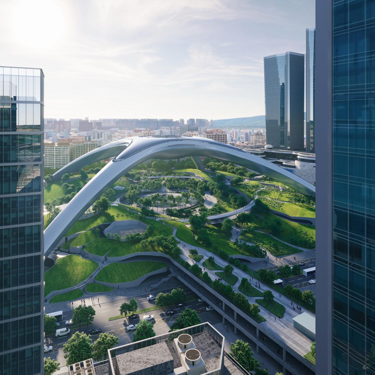 BIM建筑|深圳超核绿芯 / MAD马岩松 BIM建筑|深圳超核绿芯 / MAD马岩松