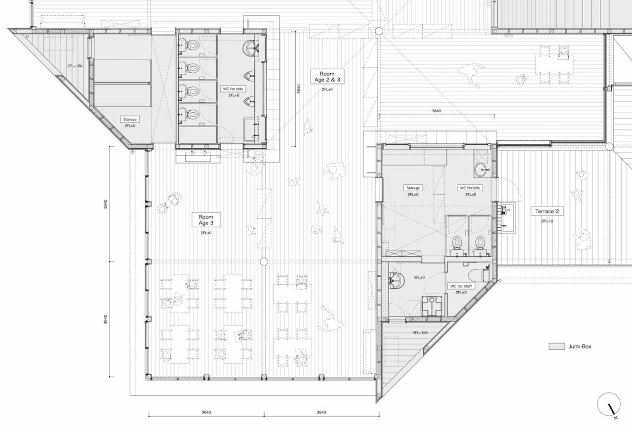 BIM建筑|大风车,鹿岛田托儿所 / TERRAIN architects BIM建筑|大风车,鹿岛田托儿所 / TERRAIN architects