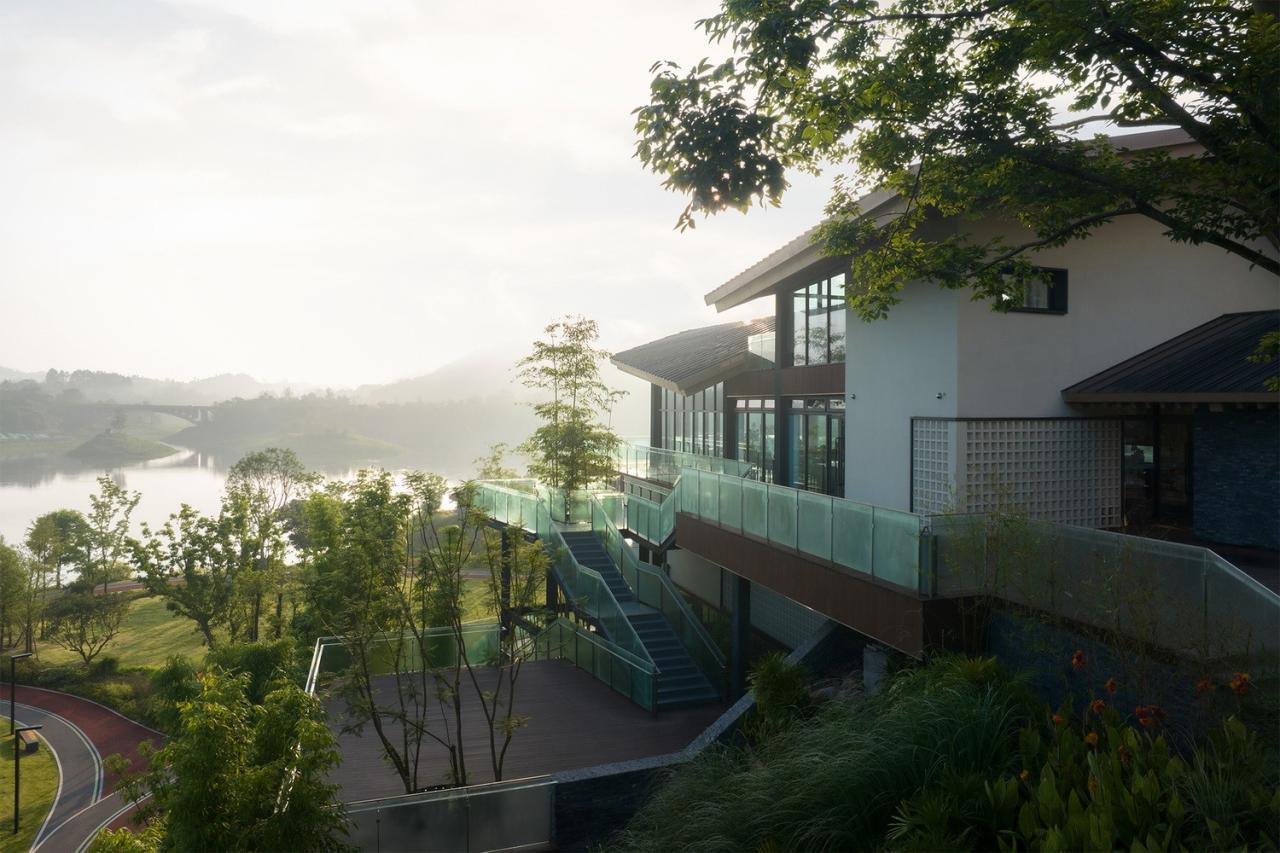 BIM建筑|涪陵慧谷湖科创小镇白鹭湾示范区 / 悦集建筑 BIM建筑|涪陵慧谷湖科创小镇白鹭湾示范区 / 悦集建筑