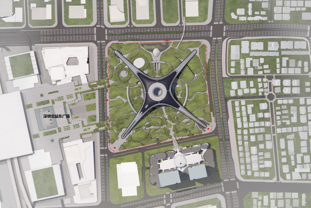 BIM建筑|深圳超核绿芯 / MAD马岩松 BIM建筑|深圳超核绿芯 / MAD马岩松