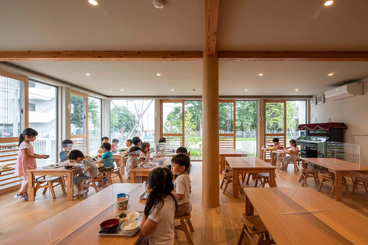 BIM建筑|大风车,鹿岛田托儿所 / TERRAIN architects BIM建筑|大风车,鹿岛田托儿所 / TERRAIN architects