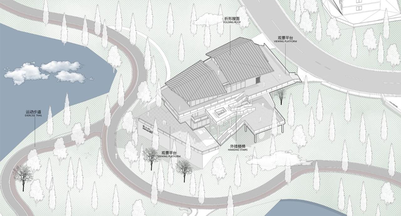 BIM建筑|涪陵慧谷湖科创小镇白鹭湾示范区 / 悦集建筑 BIM建筑|涪陵慧谷湖科创小镇白鹭湾示范区 / 悦集建筑