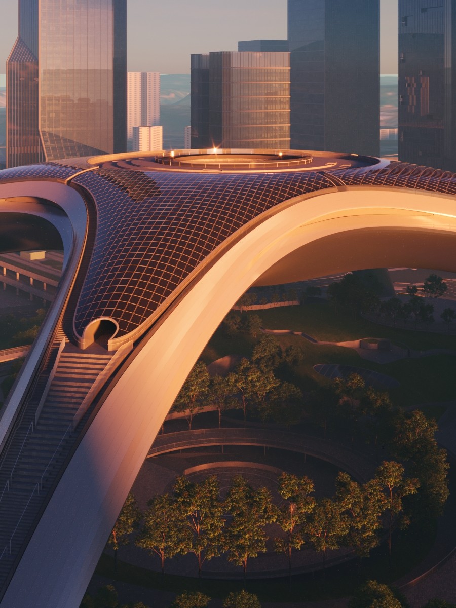 BIM建筑|深圳超核绿芯 / MAD马岩松 BIM建筑|深圳超核绿芯 / MAD马岩松