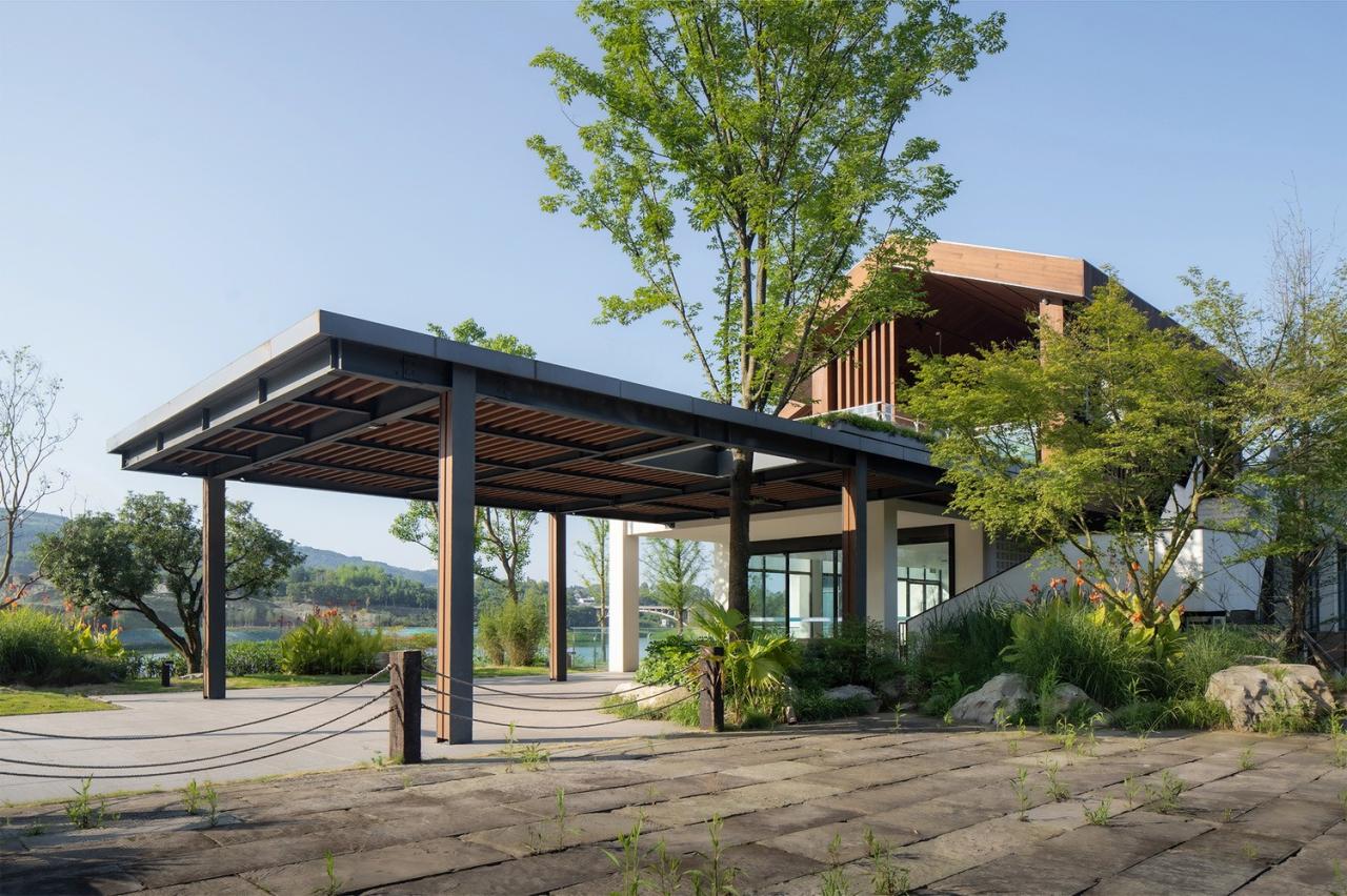 BIM建筑|涪陵慧谷湖科创小镇白鹭湾示范区 / 悦集建筑 BIM建筑|涪陵慧谷湖科创小镇白鹭湾示范区 / 悦集建筑