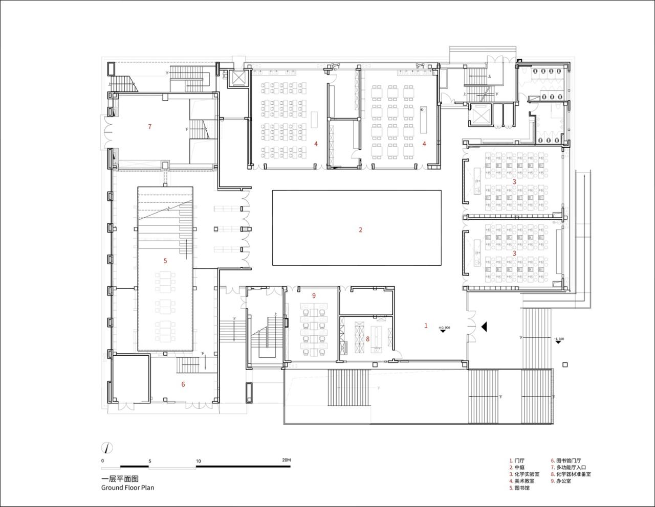 BIM建筑|上海南桥书院 / 南沙原创建筑设计工作室 BIM建筑|上海南桥书院 / 南沙原创建筑设计工作室