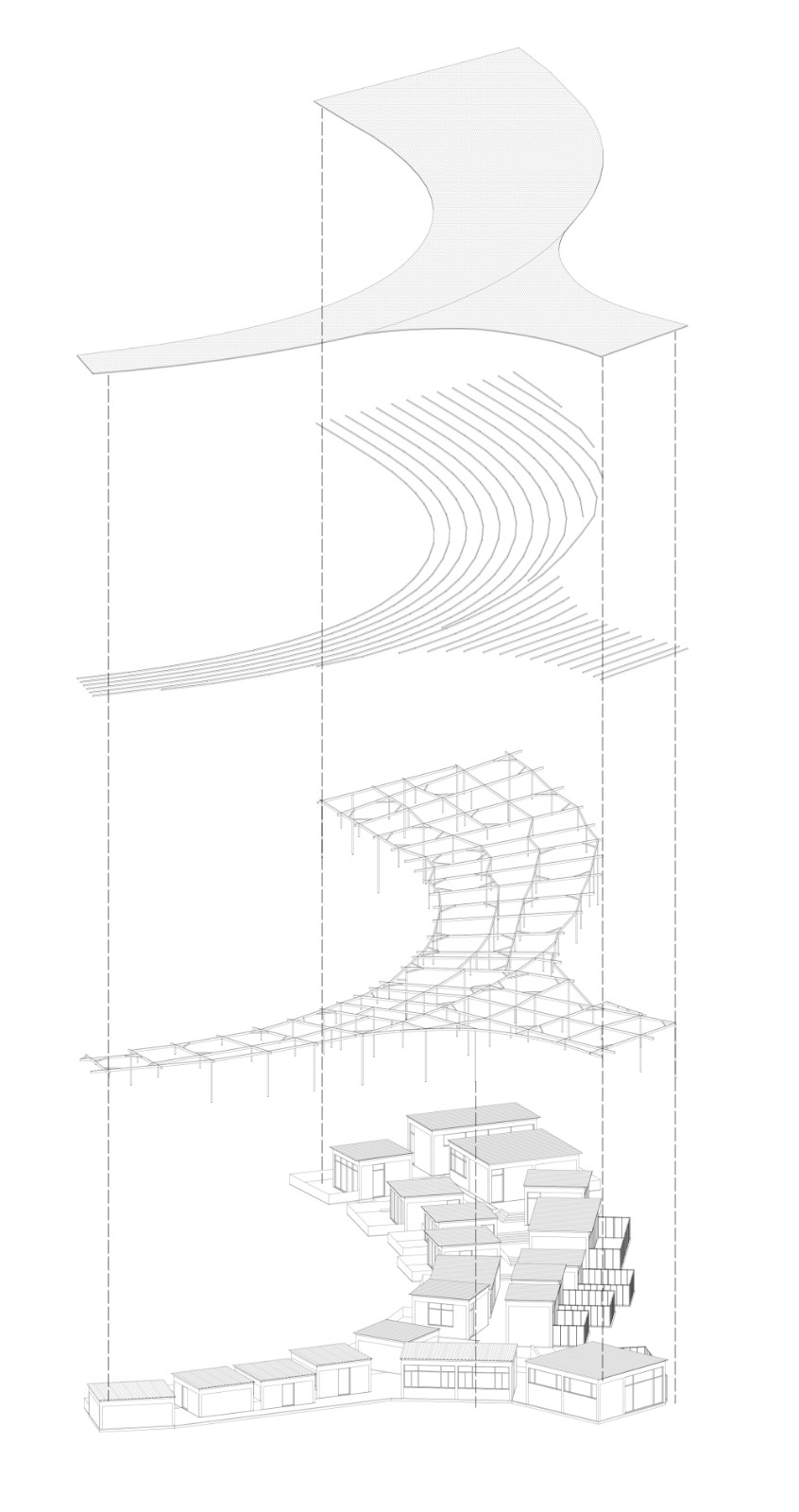 BIM建筑|五福山水龙家宴餐厅 / 小写建筑 BIM建筑|五福山水龙家宴餐厅 / 小写建筑