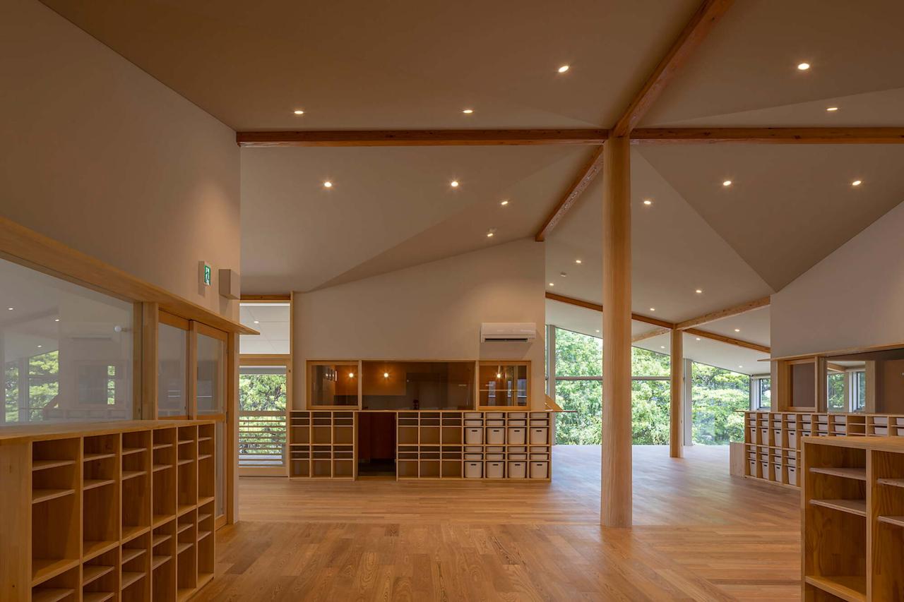 BIM建筑|大风车,鹿岛田托儿所 / TERRAIN architects BIM建筑|大风车,鹿岛田托儿所 / TERRAIN architects