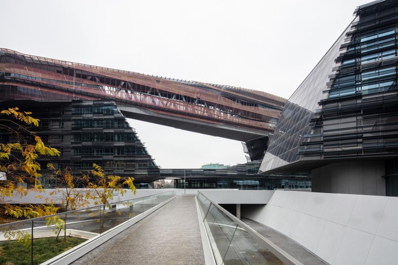 BIM建筑|埃尼集团米兰总部 / Morphosis Architects BIM建筑|埃尼集团米兰总部 / Morphosis Architects