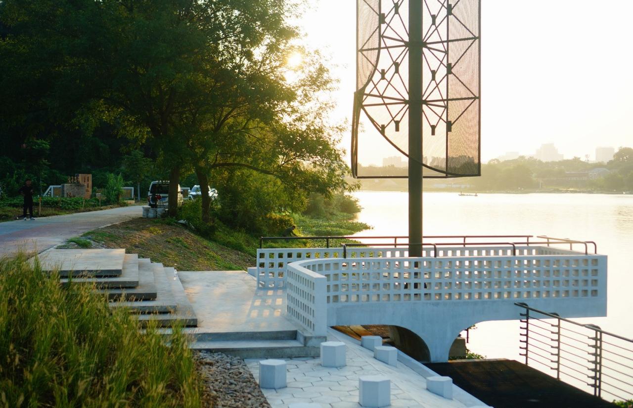 BIM建筑|‘起风了’装置,瀫石光河道护岸改造 / 华中科技大学建规学院 + 青·微舍工作室 BIM建筑|‘起风了’装置,瀫石光河道护岸改造 / 华中科技大学建规学院 + 青·微舍工作室
