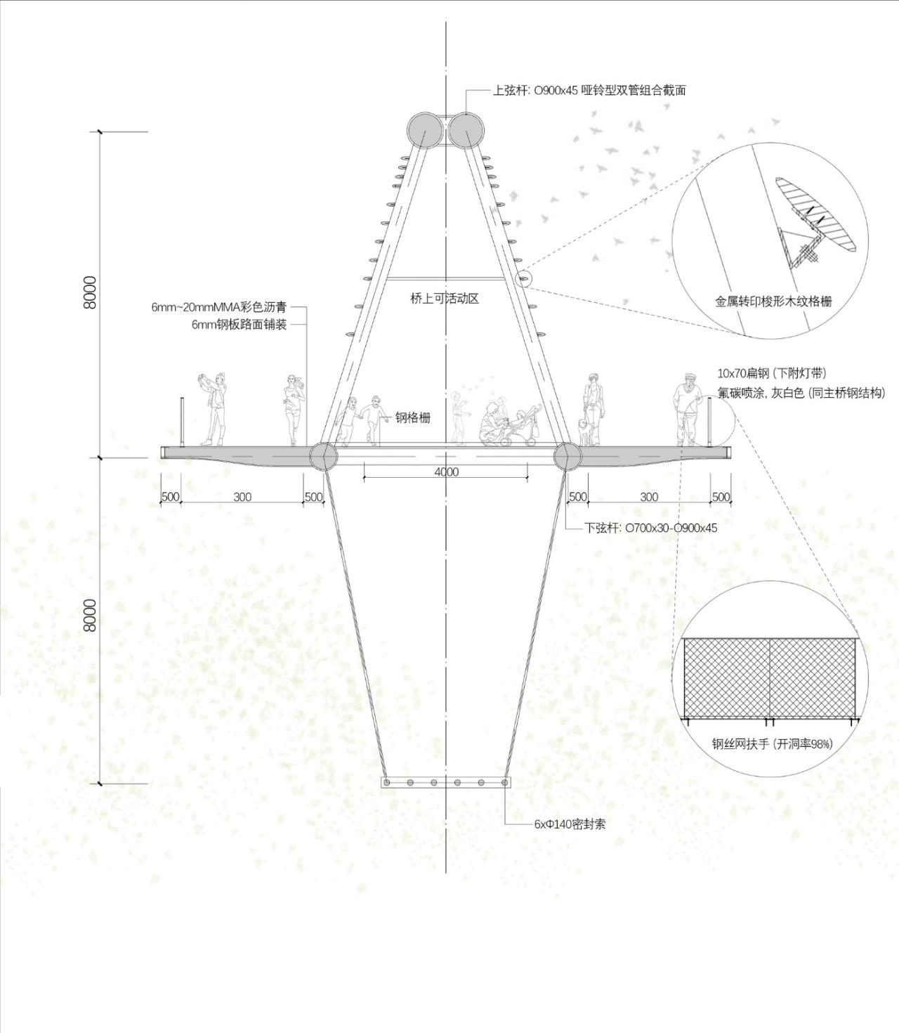 BIM建筑|杭州滨江公共空间·绸桥 / 同济原作设计工作室 BIM建筑|杭州滨江公共空间·绸桥 / 同济原作设计工作室