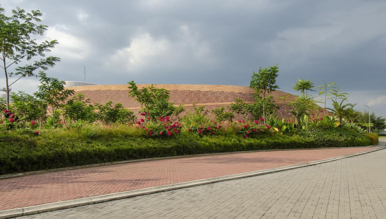 BIM建筑|Binus 三宝垄教育园区 / Denton Corker Marshall BIM建筑|Binus 三宝垄教育园区 / Denton Corker Marshall