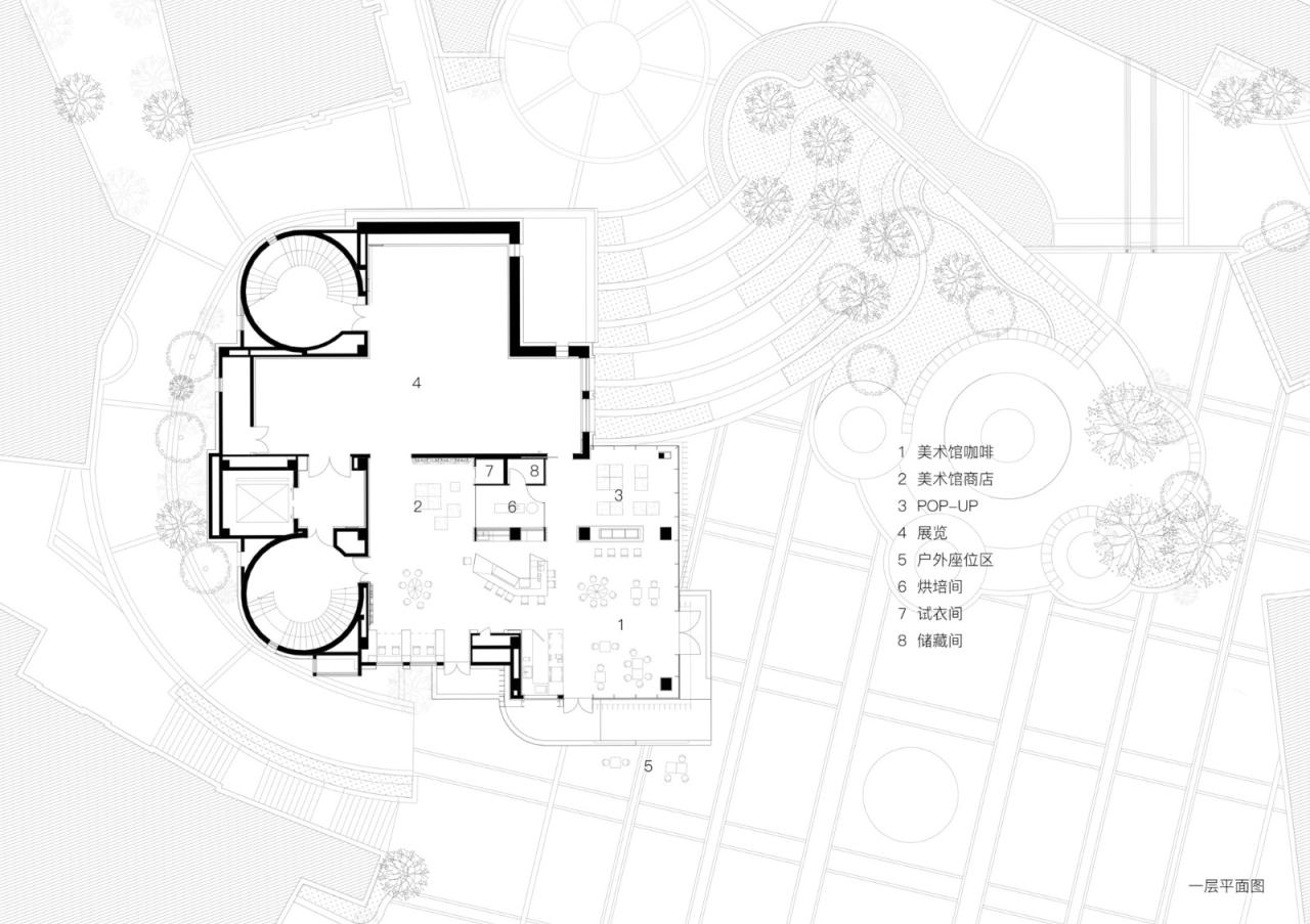 BIM建筑|麓山A4美术馆改造 / 天仝建筑 BIM建筑|麓山A4美术馆改造 / 天仝建筑