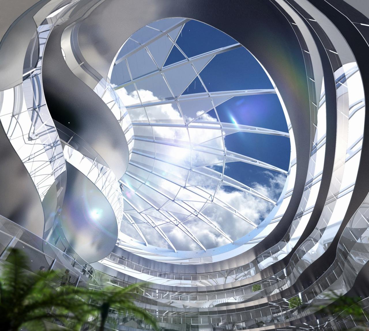 BIM建筑|“漂浮”的腾讯总部园区04地块 / 马岩松MAD BIM建筑|“漂浮”的腾讯总部园区04地块 / 马岩松MAD