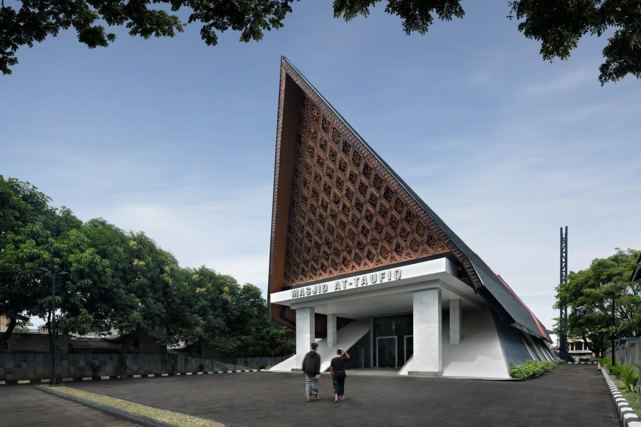 BIM建筑|镂空,让光照进清真寺 At-Taufik / JOSO BIM建筑|镂空,让光照进清真寺 At-Taufik / JOSO