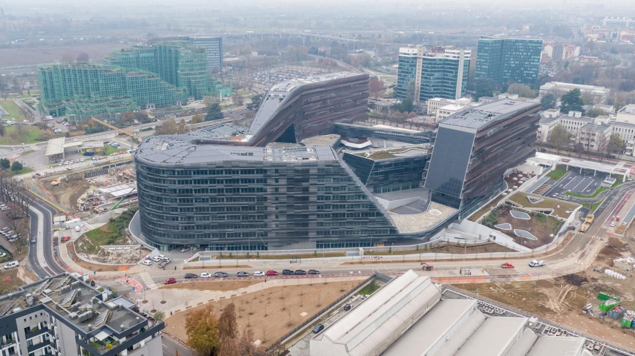 BIM建筑|埃尼集团米兰总部 / Morphosis Architects BIM建筑|埃尼集团米兰总部 / Morphosis Architects