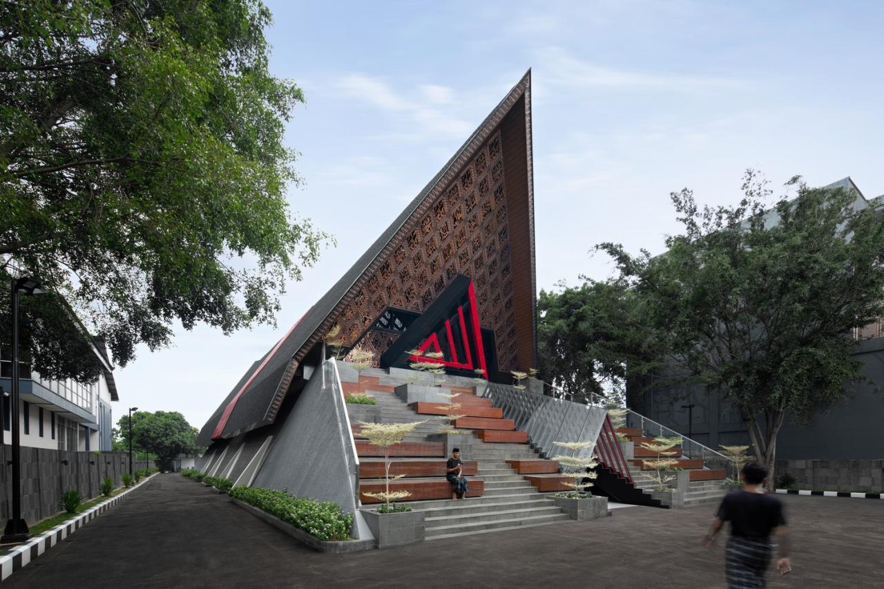 BIM建筑|镂空,让光照进清真寺 At-Taufik / JOSO BIM建筑|镂空,让光照进清真寺 At-Taufik / JOSO