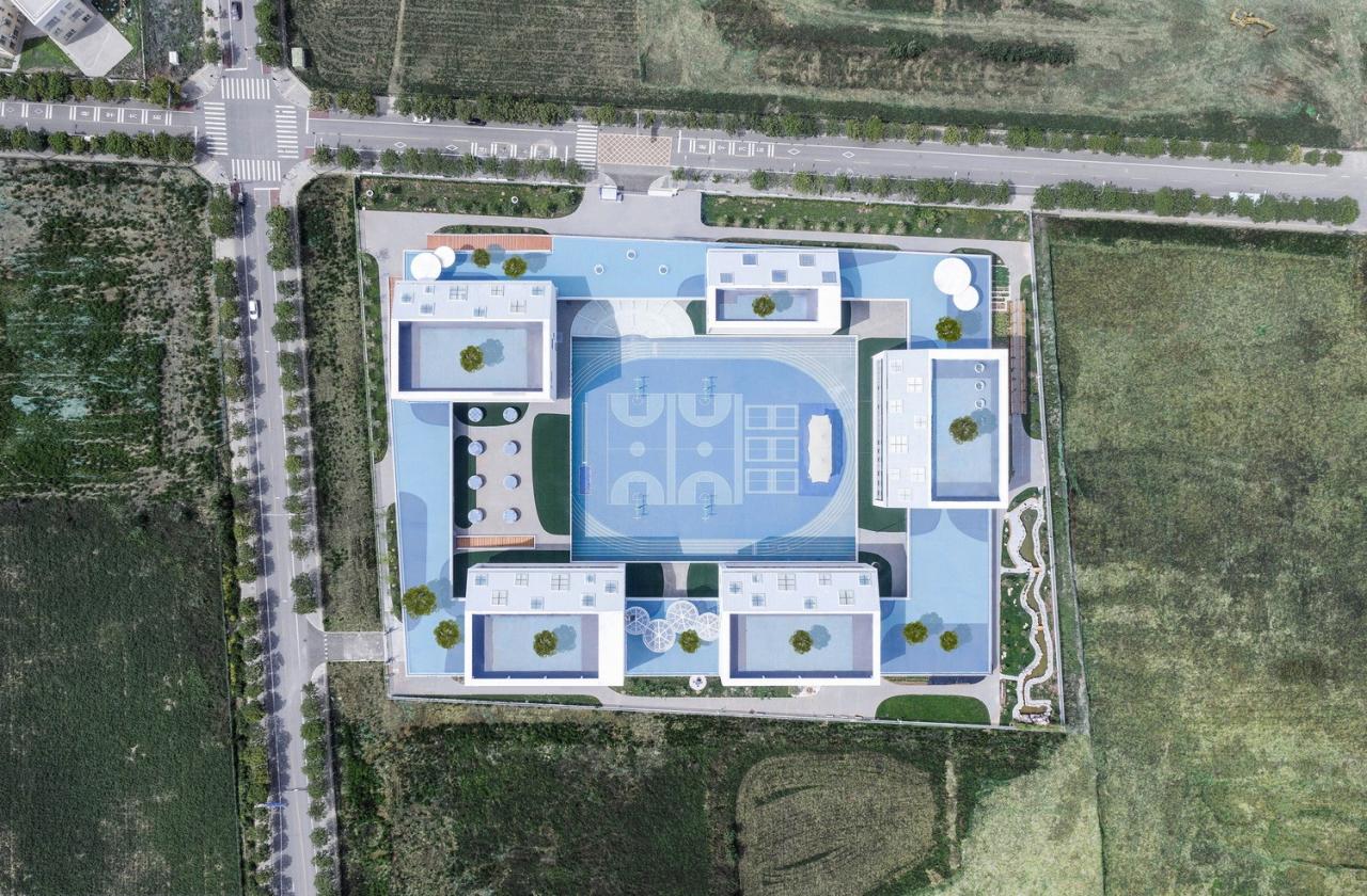 BIM建筑|北京市育英学校科学城学校 / 北京市建筑设计研究院 BIM建筑|北京市育英学校科学城学校 / 北京市建筑设计研究院